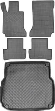 Mercedes C-razred W204 karavan od 2007-2014 KOMPLET - gumijaste avtotepi + zaščitna preproga za prtljažnik