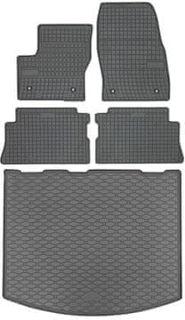 Ford Kuga II SUV od 02.2013-03.2020 KOMPLET - gumijaste avtotesnine + zaščitna preproga za prtljažnik
