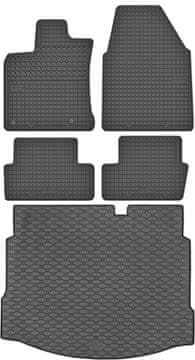 Nissan Qashqai I Crossover od letnikov 2007-2013 KOMPLET - gumijaste avtotesnine + zaščitna preproga za prtljažnik