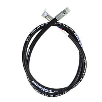 Hidravlična cev z navojem M18x1,5, ravna, L-1600 mm DN10-1SN AB-10-1600 P11P21 18 MPa PZL HYDRAL