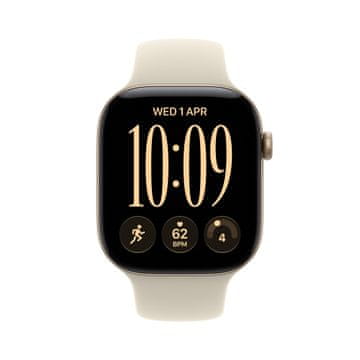 Apple Watch S12 pametna ura, GPS, 42mm, Light Gold ohišje s Sand paščkom - M/L