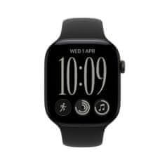 Watch S12 pametna ura, GPS, 46mm, Black Aluminium ohišje s črnim paščkom - M/L