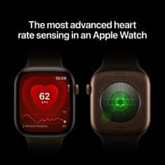 Apple Watch S12 pametna ura, GPS, 46mm, Black Aluminium ohišje s črnim paščkom - M/L