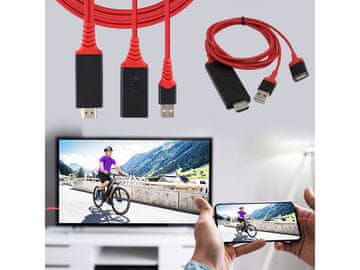 Cool Mango HDMI povezovalni kabel za telefon Android za TV in računalnik, 1 m za video vsebine