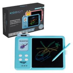 Free2Play KIDDIGIT interaktivna tablica s karticami 2 v 1, LCD, modra