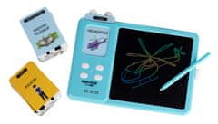 Free2Play KIDDIGIT interaktivna tablica s karticami 2 v 1, LCD, modra