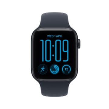Apple Watch SE3 v2 pametna ura, GPS, 40mm, Midnight Aluminium ohišje z Navy Blue paščkom - M/L