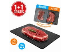 Cool Mango Kuhinjski pladenj za hitro odmrzovanje, 2 kosa (1 + 1 GRATIS), aluminij