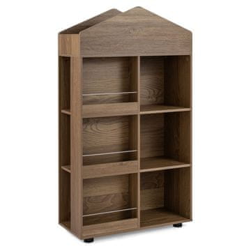 Costway Otroška Montessori polica 116 cm naravna