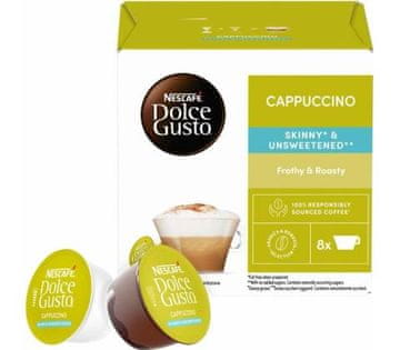 NESCAFÉ Dolce Gusto Cappuccino Skinny Unsweetened kapsule za kavo, 16 kosov