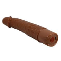 Gardj Europe Pretty Love Osric Realistični vibrirajoči dildo (rjava izdaja)