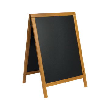 Securit by Vermes ULIČNA kredna TABLA 85x55cm Woody – A okvir TIK barve SBDWTE85