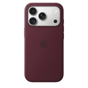 Apple Silicone ovitek za telefon iPhone 18 Pro, z MagSafe, Burgundy (mk8u4zm/a)