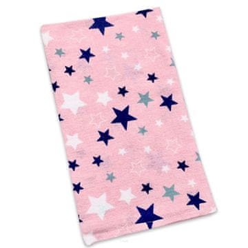 shumee Flanelasta plenica Stars Rose