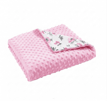 shumee Odejica Minky 75x100 (roza + palčica)