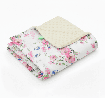 shumee Odejica Minky 75x100 (krem + bela jabolčna)