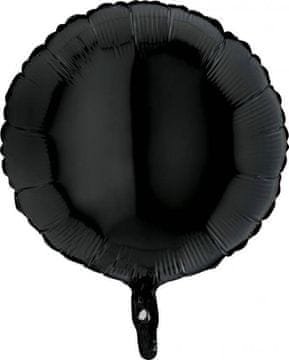 shumee Folija balon, okrogel, črn 46 cm, Grabo