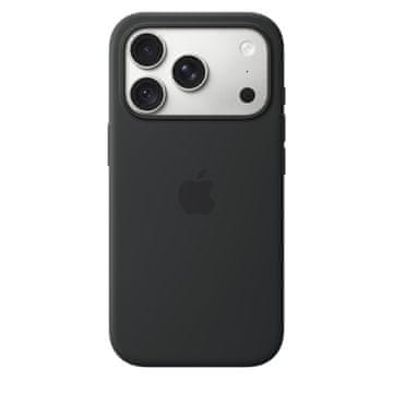 Apple Silicone ovitek za telefon iPhone 18 Pro, z MagSafe, Black (mk8y4zm/a)