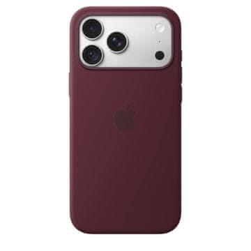 Apple Silicone ovitek za telefon iPhone 18 Pro Max, z MagSafe, Burgundy (mk914zm/a)