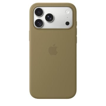 Apple Silicone ovitek za telefon iPhone 18 Pro Max, z MagSafe, Olive (mk924zm/a)