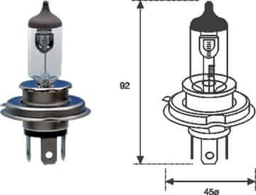 Magneti Marelli MM H4 12V ŽARNICA
