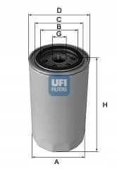 UFI 23.436.00 OLJNI FILTER