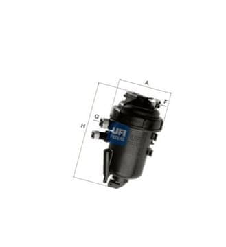UFI 55.175.00 KOMPLET FILTRA GORIVA