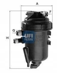 UFI 55.139.00 FILTER GORIVA