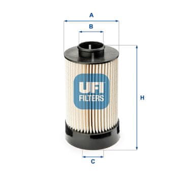 UFI 26.072.00 VLOŽEK ZA FILTER GORIVA