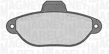 Magneti Marelli MM PF0220 SPREDNJE ZAVORNE OBLOŽNICE