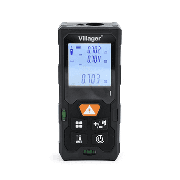 Villager VLD-80 Laserski merilnik razdalje 80 m ±2 mm Pomnilnik za 99 meritev