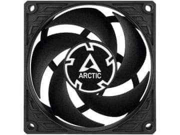 Arctic Cooling P8 PWM PST CO (Black/Black) Ventilator za ohišje (80 mm, 200-3000 RPM, PWM) (ACFAN00151A)