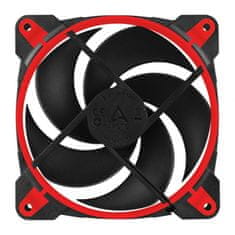 Arctic Cooling BioniX P120 Pressure-optimised PWM PST Red Ventilator za ohišje (120 mm, 200-2100 RPM, PWM) (ACFAN00115A)