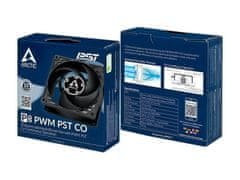 Arctic Cooling P8 PWM PST CO (Black/Black) Ventilator za ohišje (80 mm, 200-3000 RPM, PWM) (ACFAN00151A)