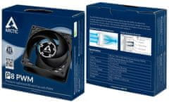 Arctic Cooling P8 (Black/Black) Ventilator za ohišje (80 mm, 3000 RPM) (ACFAN00147A)