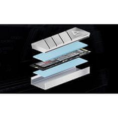 Arctic Cooling Pasivni hladilnik za M.2 SSD M2 Pro Silver (ACOTH00002A)