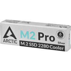 Arctic Cooling Pasivni hladilnik za M.2 SSD M2 Pro Silver (ACOTH00002A)