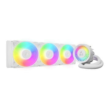 Arctic Cooling Liquid Freezer III Pro 360 A-RGB White Vodno hlajenje za CPU (120 mm, 600-3000 RPM, RGB, PWM) (ACFRE00188A)