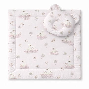 MY SWEET BABY Odeja in vzglavnik z medvedkom - komplet 2 kosov - Little Swans