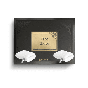 raypath ROKAVICE ZA FACE GLOVE DUO 2-delni ČISTILO ZA ODSTRANJEVANJE LIČIL IN NEGO OBRAZA