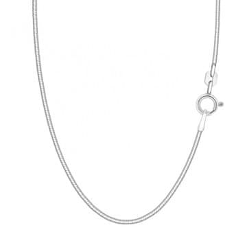 Srebrna verižica KAČA, srebro 925 z diamantno prevleko | 50 cm