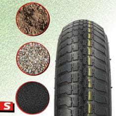 Kolo za samokolnico 4.00-8 2PR + 12 mm os