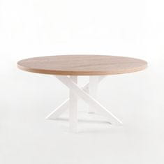 CM Furniture Antracitne kovinske noge za mizo Spider za okrogle/kvadratne mize Višina 43 cm X-oblikovan okvir mize V 43 x Š 60 x D 60 cm Konferenčna miza s križnim okvirjem, klubska mizica v slogu podstrešja