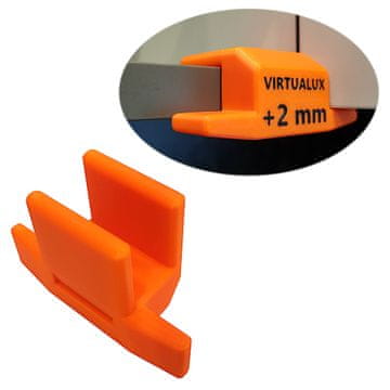 Tesarski ročaj za montažo front na deske debeline 18 mm - 2 mm