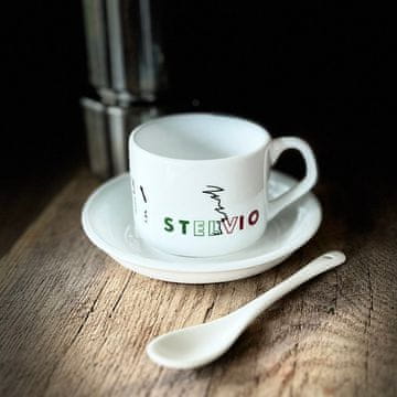 Skodelica kave na prelazu Stelvio, popolno darilo za kolesarja