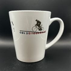 Vrček z mlekom Col du Tourmalet Cyclist - popolno darilo za kolesarja