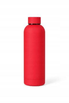 500 ml jeklena termos steklenica za tople in hladne napitke, rdeča