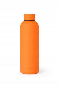 500 ml jeklena termos steklenica za tople in hladne napitke, oranžna