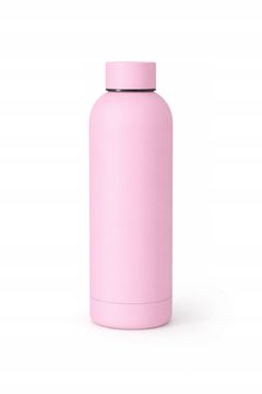 500 ml jeklena termos steklenica za tople in hladne napitke, roza steklenica