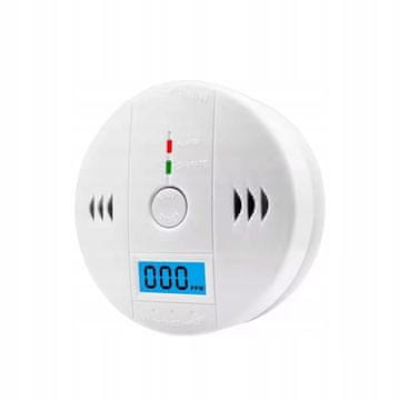 Detektor dima CO2 za domačo pisarno z LCD alarmom ppm tester